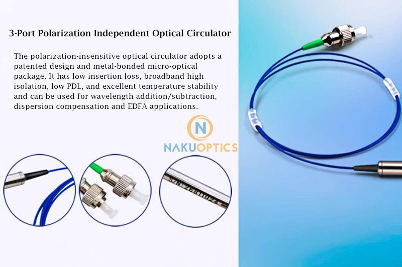 PM fiber circulator